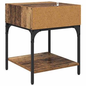 Comodino Legno vecchio 40 x 40 x 50 cm Legno multistrato 881812