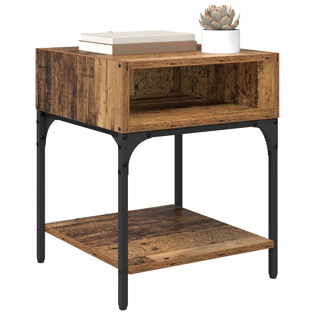 Comodino Legno vecchio 40 x 40 x 50 cm Legno multistrato 881812