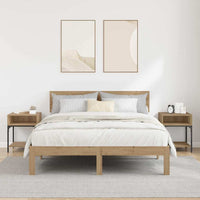 Comodino 2 pcs rovere artigianale 40 x 40 x 50 cm 881815