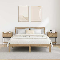 Comodino con cassetto 2 pcs rovere artigianale 40 x 29 x 60 cm 881829