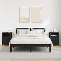 Armadio da Notte 2 pcs Rovere Nero 40 x 42 x 60 cm 881837