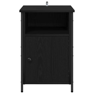 Armadio da Notte 2 pcs Rovere Nero 40 x 42 x 60 cm 881837