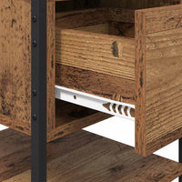 Armadio da Notte 2 pcs Legno vecchio 40 x 42 x 56 cm 881875