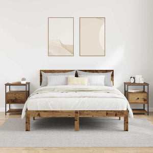 Armadio da Notte 2 pcs Legno vecchio 40 x 42 x 56 cm 881875