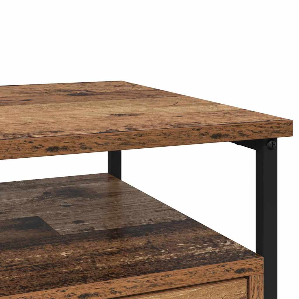 Armadio da Notte con cassetto Legno vecchio 40 x 42 x 55 cm 881881