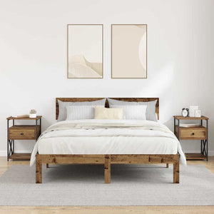 Armadio da Notte 2 pcs Legno vecchio 40 x 42 x 55 cm 881882