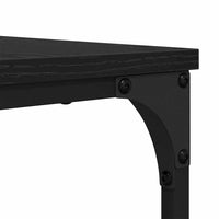 Tavolo da caffè nesting 2 pcs Rovere nero 80 x 8035 x cm 881895