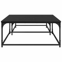 Tavolo da caffè nesting 2 pcs Rovere nero 80 x 8035 x cm 881895