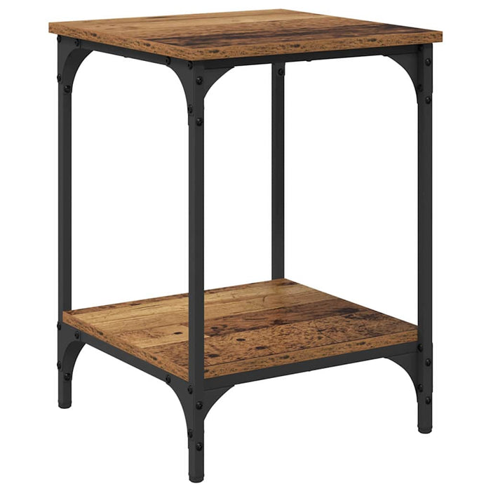 Tavolino da Salotto-Tavolino da soggiorno-Tavolo Legno vecchio 40 x 40 x 55 cm