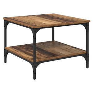 Tavolino da Salotto-Tavolino da soggiorno-Tavolo Legno vecchio 55 x 55 x 40 cm