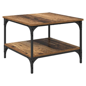 Tavolino da Salotto-Tavolino da soggiorno-Tavolo Legno vecchio 55 x 55 x 40 cm