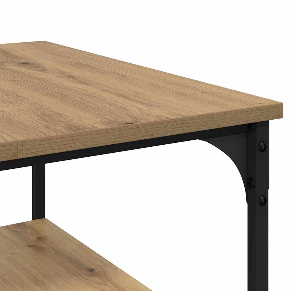 Tavolino da Salotto-Tavolino da soggiorno-Tavolo Rovere artigianale 55 x 55 x 40 cm