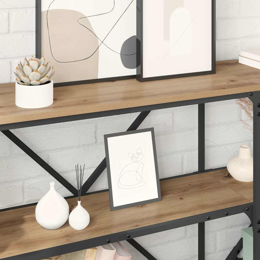 Tavolo consolle Rovere artigianale 160 x 30 x 75 cm 881903