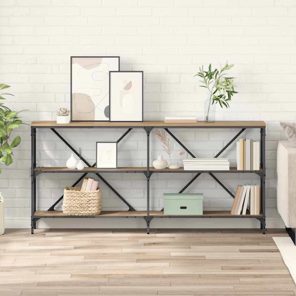 Tavolo consolle Rovere artigianale 160 x 30 x 75 cm 881903