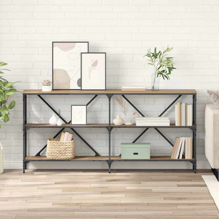 Tavolo consolle Rovere artigianale 160 x 30 x 75 cm 881903