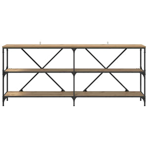 Tavolo consolle Rovere artigianale 180 x 30 x 75 cm 881906