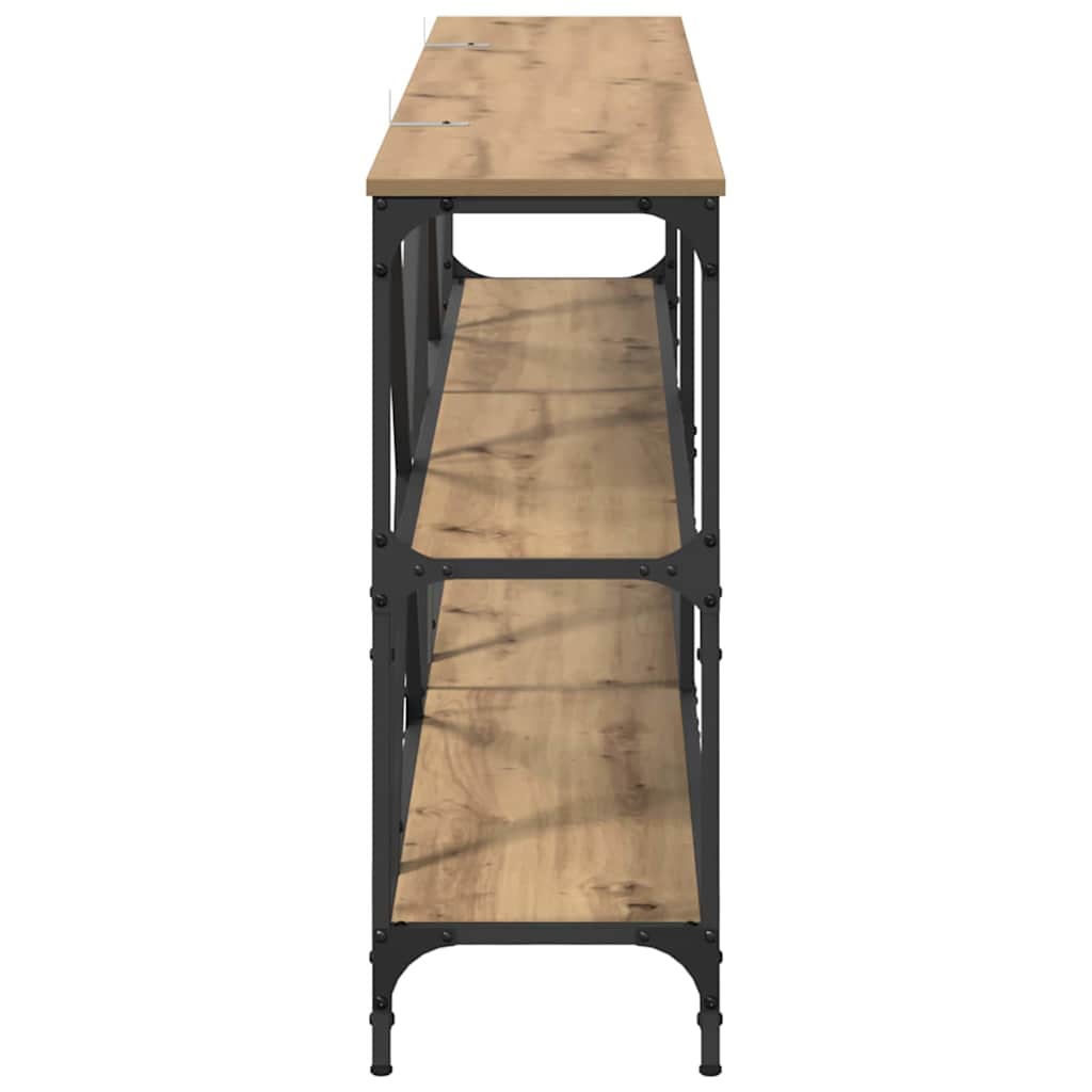 Tavolo consolle Rovere artigianale 180 x 30 x 75 cm 881906