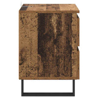 Armadio da Notte 2 pcs Legno vecchio 40 x 35 x 50 cm 881915