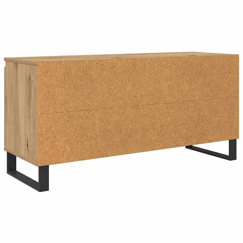 Mobile TV Rovere artigianale 104 x 35 x 50 cm Legno multistrato 881936