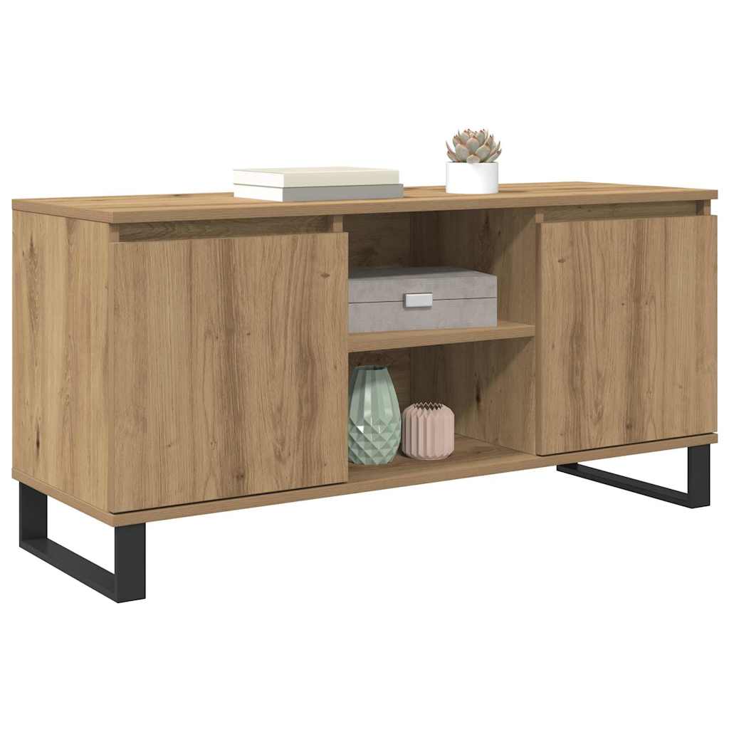 Mobile TV Rovere artigianale 104 x 35 x 50 cm Legno multistrato 881936