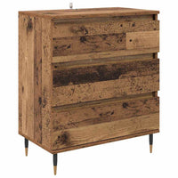 Credenza con cassetto Legno vecchio 60 x 35 x 70 cm Legno multistrato 881944