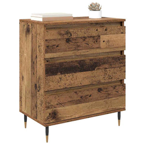 Credenza con cassetto Legno vecchio 60 x 35 x 70 cm Legno multistrato 881944