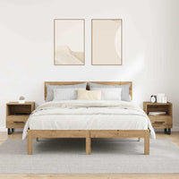 Armadio da Notte 2 pcs rovere artigianale 40 x 35 x 47,5 cm 882089