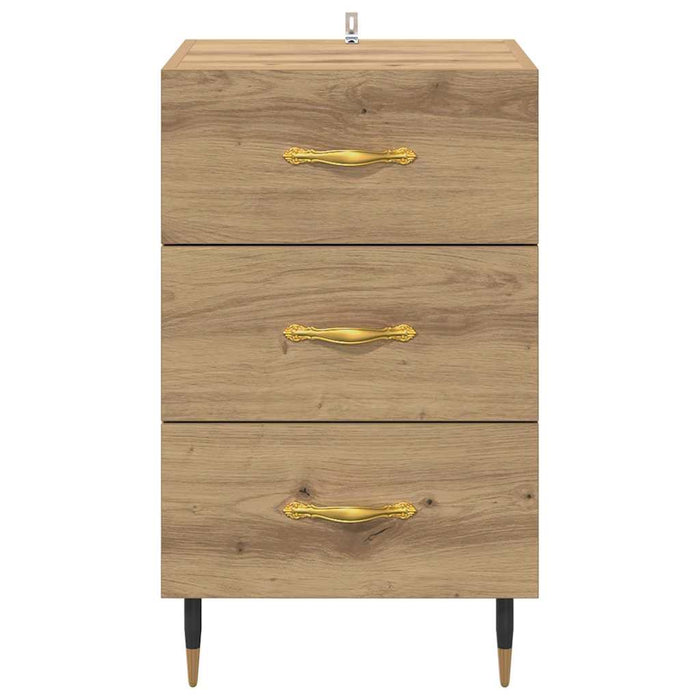 Armadio da Notte Rovere artigianale 40 x 40 x 66 cm 882099