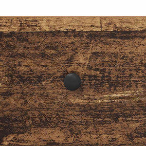 Armadio da Notte con cassetto Legno vecchio 35 x 30 x 51 cm 882163