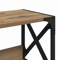 Supporto per Stampante Rovere artigianale 44 x 26 x 31.5 cm 882173