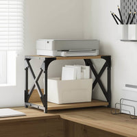 Supporto per Stampante Rovere artigianale 44 x 26 x 31.5 cm 882173