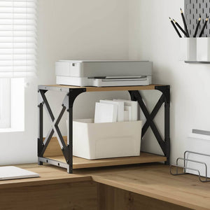 Supporto per Stampante Rovere artigianale 44 x 26 x 31.5 cm 882173