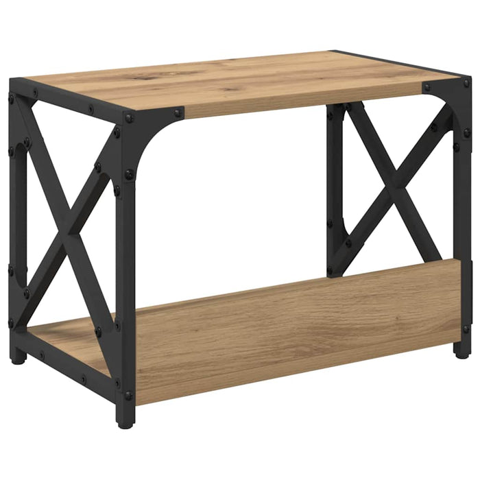 Supporto per Stampante Rovere artigianale 44 x 26 x 31.5 cm 882173