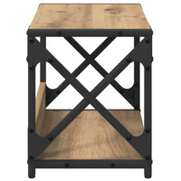 Supporto per Stampante Rovere artigianale 44 x 26 x 31.5 cm 882173