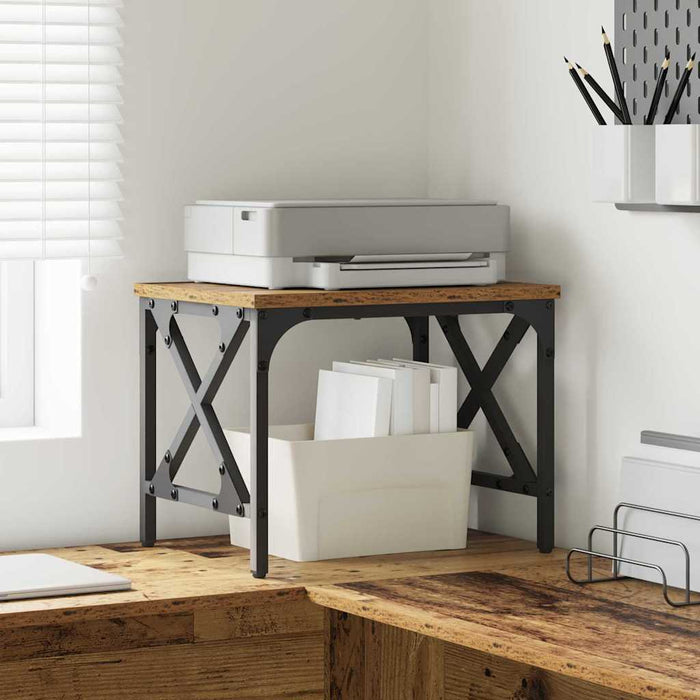 Supporto per Stampante Regolabile Legno vecchio 40 x 30 x 31 cm 882175