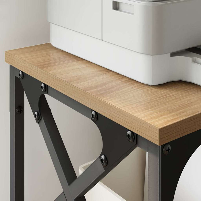 Supporto per Stampante Rovere artigianale 40 x 30 x 31 cm 882176