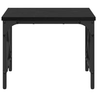 Supporto per Stampante Regolabile Rovere Nero 40 x 30 x 31 cm 882177