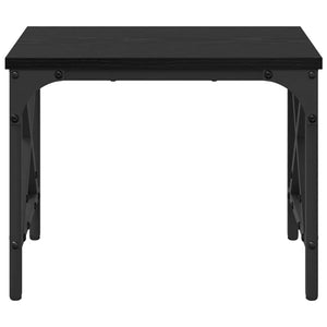 Supporto per Stampante Regolabile Rovere Nero 40 x 30 x 31 cm 882177