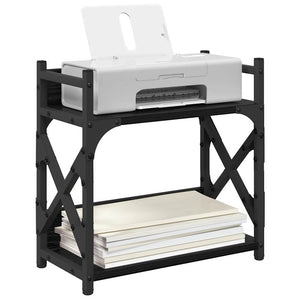 Supporto per Stampante Rovere Nero 40 x 20 x 40 cm 882180