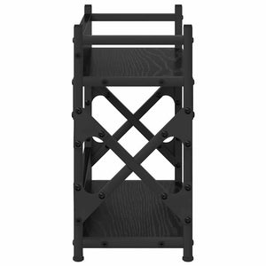 Supporto per Stampante Rovere Nero 40 x 20 x 40 cm 882180