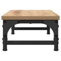 Supporto per Monitor Rovere artigianale 55 x 23 x 14 cm 882182