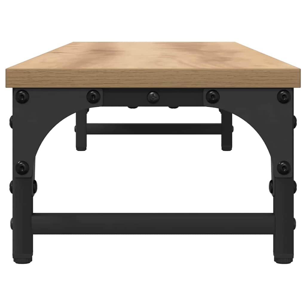 Supporto per Monitor Rovere artigianale 85 x 23 x 15,5 cm 882185