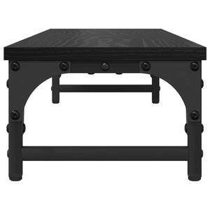 Supporto per Monitor Rovere Nero 85 x 23 x 15,5 cm 882186