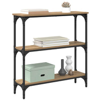 Tavolo consolle rovere artigianale 75 x 22.5 x 75 cm 882197