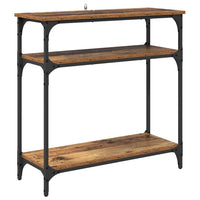Tavolo consolle Legno vecchio 75 x 29 x 75 cm Legno multistrato 882202