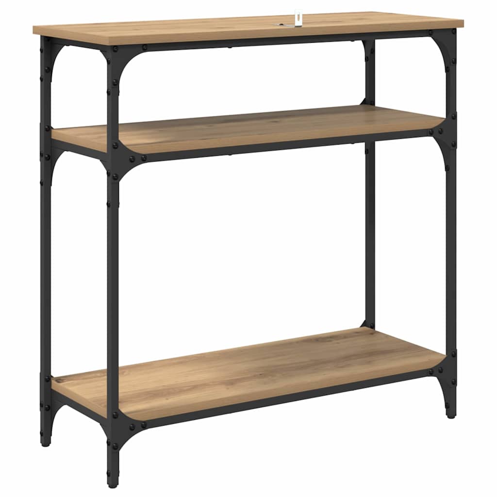 Tavolo consolle Rovere artigianale 75 x 29 x 75 cm 882203
