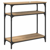 Tavolo consolle Rovere artigianale 75 x 29 x 75 cm 882203