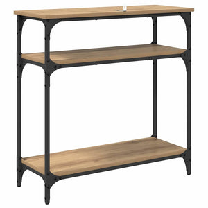 Tavolo consolle Rovere artigianale 75 x 29 x 75 cm 882203