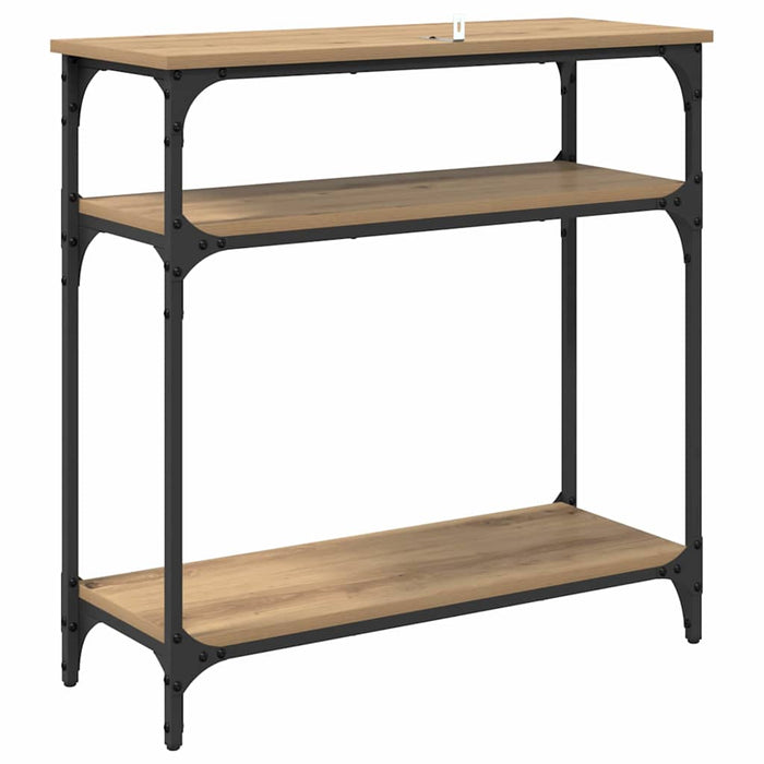 Tavolo consolle Rovere artigianale 75 x 29 x 75 cm 882203