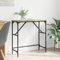 Tavolo consolle rovere artigianale 75 x 32 x 75 cm 882209